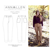Load image into Gallery viewer, Philippa Pants - PDF Sewing Pattern Sizes 00-22