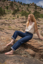 Load image into Gallery viewer, Helene Selvedge Jeans - PDF Sewing Pattern Sizes 00-22 and 14-32
